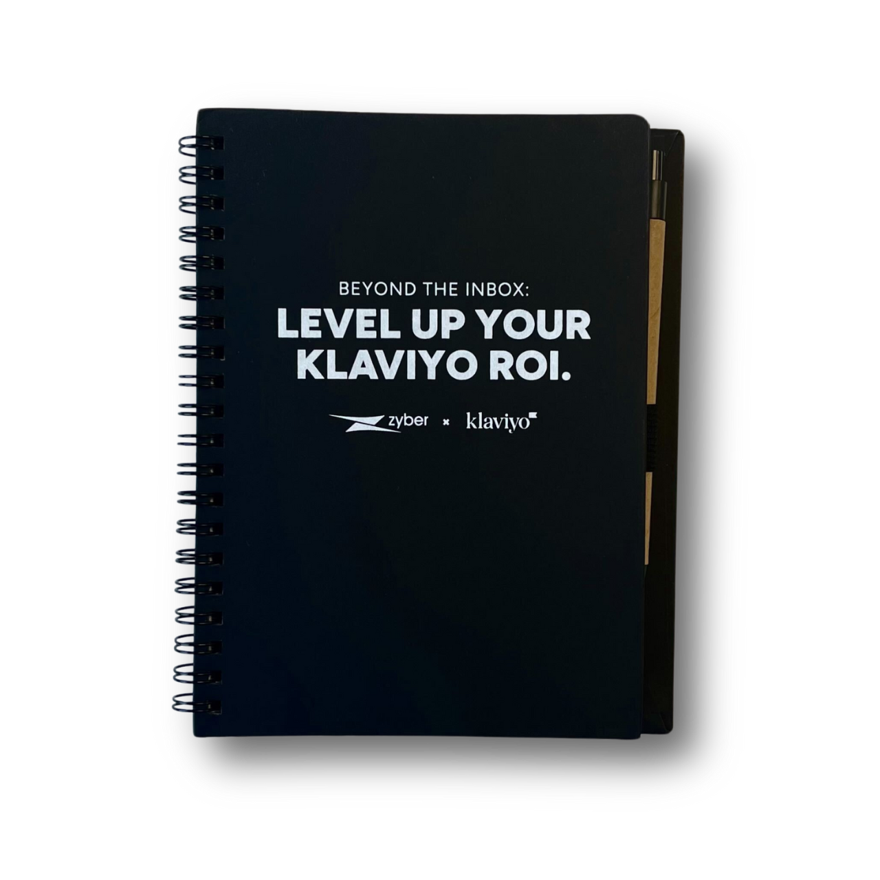 Klaviyo x Zyber Notebook